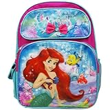 Disney ディズニー プリンセス アリエル 子供用かばん リュックサック リュック 遠足 旅行 お出掛け 軽量 Lサイズ