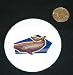 3 button / pin printed with whale, ocean, marine, mammal, animal, southern