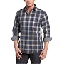 Timberland Men's Long Sleeve Poplin Plaid Woven