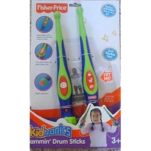 Click here to buy Fisher Price Kidtronics Jammin' Drum Sticks.