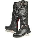 s.OLIVER Damen Winter Stiefel, Workerboots, gefüttert, schwarz