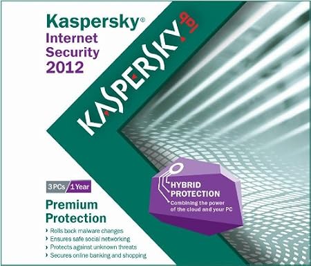 Kaspersky Internet Security 2012 - 3 Users- Frustration Free Packaging [Old Version]