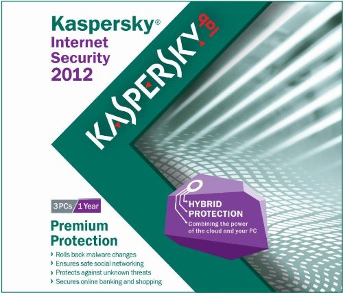 Kaspersky Internet Security 2012 - 3 Users- Frustration Free Packaging