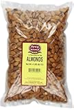 Spicy World Almonds Whole (Natural and Raw), 4 Pound
