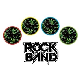 Rock Band Drum Skins: Black Weeds (Xbox 360/PS3)