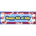 Happy 4th of July Banner