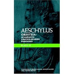 Plays: "The Oresteia", "Agamemnon", "The Libation-bearers" and "The Eumenides" Vol 2 (Methuen Classical Greek) (Classical Dramatists)