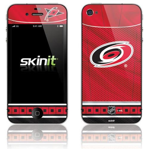 Skinit Carolina Hurricanes Home Jersey Vinyl Skin for Apple iPhone 4 / 4S