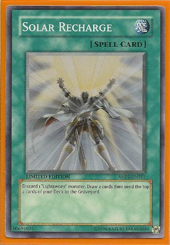 Yugioh Anpr-ense1 Limited Edition Solar Recharge Super Rare Card