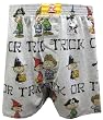 Peanuts Gang in Halloween Costumes Trick Or Treat Grey Boxers for men