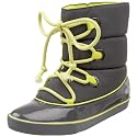 Lacoste Women's Wendell Ns Casual Short Rainboot,Grey/Yellow,9 M US