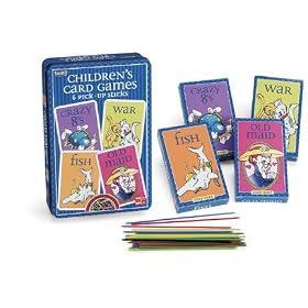 Family Card Games Children's Card Game Tin by Fundex