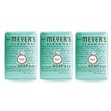 Mrs. Meyers Clean Day All Purpose Bar Soap, Basil, 8 oz, 3 pack