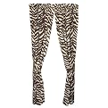 Zebra Window Panels - Brown/Tan (42x87")