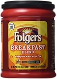 Folgers Breakfast Blend Ground Coffee Mild, 10.8 Oz, Pack of 2