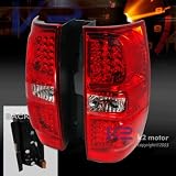 05 06 07 Chrysler 300c 300-c Led Tail Lights Lamps Red
