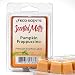 2-Pack EcoScents Scented Wax Melts - Pumpkin Frappuccino. A pumpkin lovers delight now in Scented Melts. Take a slice of home made pumpkin pie and pour a cup of creamy vanilla coffee and you will have the perfect combination for a scrumptious holiday treat ~ no one will be able to resist. Maximum scent load delivering 120+ hours of fragrance. Flat rate shipping $1.99 for your entire EcoScents order!