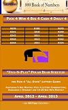 Five-N-Play Polar Bear Stretch: for Pick 4 “All State” Lottery Games: lottery number book