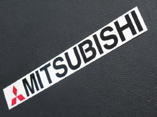2pcs 6" Mitsubishi Decal Eclipse 3000gt Sticker Fast turbo AWD dsm Cd90