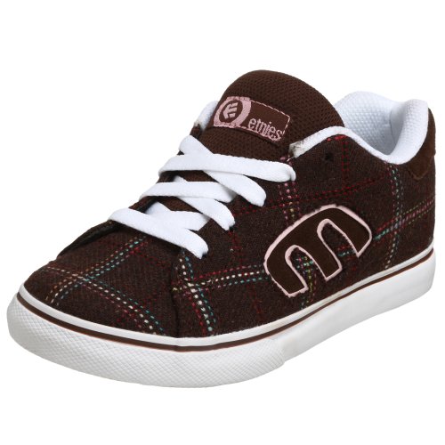 Buy Etnies Little Kid/Big Kid Calli-Vulc Sneaker,Brown/Pink/White,1.5 M US Little Kid online at Discounted New and Used prices. Delivered to your door with Off-The-Bookshelf.