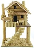 Rustic Wooden Birdhouse 10-inch (Random Style)