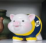 University of Michigan Wolverines Piggy Bank