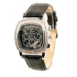 Montre carr&eacute;e avec strass