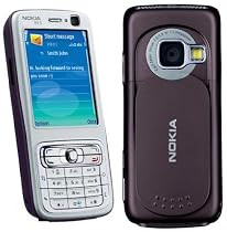 Nokia N73 Unlocked GSM Cell Phone- 3.2 Megapixel Camera, Carl Zeiss Lens, Quad-Band, USB, Bluetooth, Silver/Plum