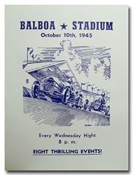 1945 Balboa Stadium Poster Print