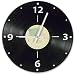 Vintage Vinyl LP Record Wall Clock, Rock Genre