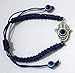 lot 10 LARGE Hamsa Evil Eye Blue STRING Kabbalah Bracelets Lucky Charm Jewelry