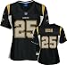 Reggie Bush New Orleans Saints Women's Black Alloy Fashion Jersey