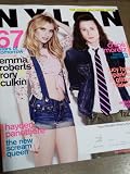 Nylon Magazine May 2011 - The Young Hollywood Issue Emma Roberts Rory Culkin Chloe Moretz