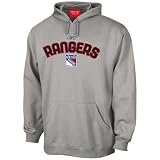 Reebok New York Rangers Ash Playbook Hoody Sweatshirt