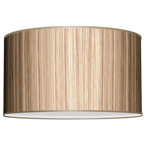 How About Seascape Lamps Drum Lamp Shade Veneer Zebra Edward I
