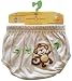 Naturally for Baby Organic Milo Embroidered/ Applique Diaper Cover, Large, 6-12 Months