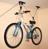 SmartRack Ceiling Mounted Bike and Bicycle lift and hoist with extra safety and lifetime warranty.