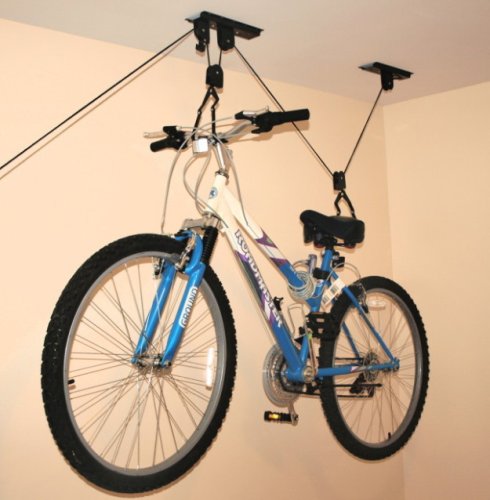 Childrens Toyshop  Tools & Hardware : SmartRack Ceiling Mounted Bike and Bicycle lift and hoist with extra safety and lifetime warranty.