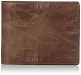Fossil Men's RFID Blocking Derrick Bifold Wallet with Flip ID
