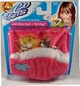 Zhu Zhu Pets Hamster Blanket and Bed - Pink