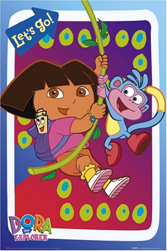 GB eye Ltd, Dora the Explorer, Lets Go, Maxi Poster, (61x91.5cm) FP1477