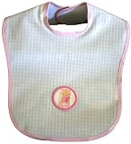 Plasticized Baby Bib. Baby Tuc Tuc. Pink