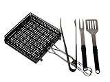 Char-Broil 4985223 7-Piece Basket-Case Grilling Tool Set