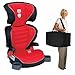 Britax E9LD22XKIT1 Parkway SGL - Booster Seat travel system with a car seat Travel Bag - Cardinal