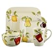 American Simplicity Square 16-pc. Dinnerware Set - Fruit