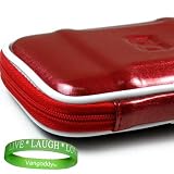 Garmin n?vi GPS 4.3-Inch Portable GPS Navigator ** RUBY RED ** Hard Shell Storage Cube Garmin Carrying Case For Models: NUVI 200 205 250 255 260 265 270 275 465 200w 205w 250w 255w 260w 265w 265wt 265t 275t !!!
