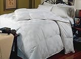 IMAGE OF Damask Check Siberian Down Comforter, 300-Thread Count, Full/Queen