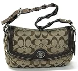 AUTHENTIC COACH CHELSEA SIGNATURE BRAIDED SMALL FLAP 11013 (3 color variations)
