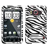 Zebra Snap On Hard Case for HTC EVO 4G