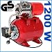 HWWP01 Hauswasserwerk 1200 Watt Pumpe Wasserpumpe Gartenpumpe